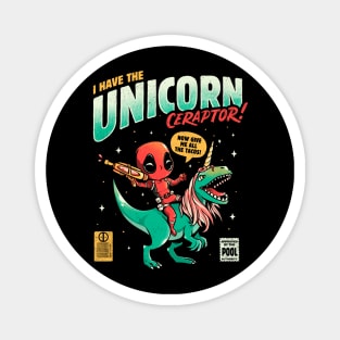 I Have The Unicornceraptor Cute Funny Gift Magnet